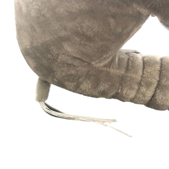 Unbranded Stuffed Gray Elephant Plush No Tush Tag 12" Tall - Picture 8 of 8